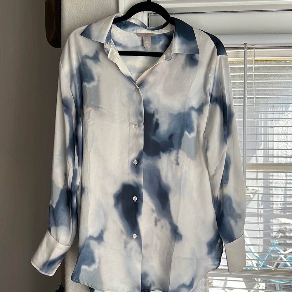 Office wear Satin Shirt